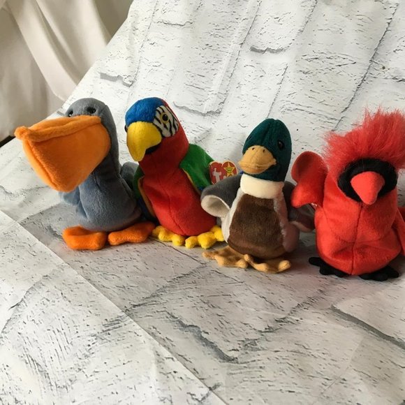 Mac Cardinal Red Ty Beanie Babie Collection DM28 - Picture 5 of 13